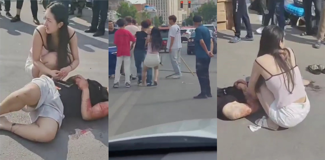 玛莎拉蒂车主一VS七 被打的血肉模糊倒地不起 蓝色不死鸟也有折翼之时！ - 51吃瓜网-51吃瓜网