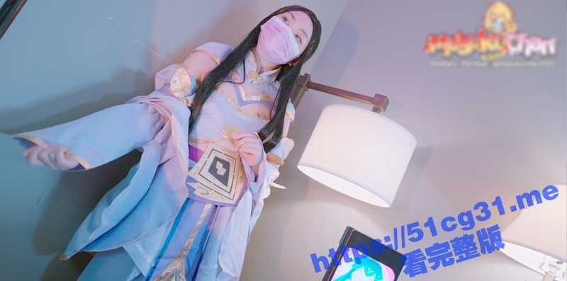 网黄 MasukuChan cosplay露娜 无毛粉红鲍开腿 女上位塞鸡巴 上下摇太快忍不住-51吃瓜网