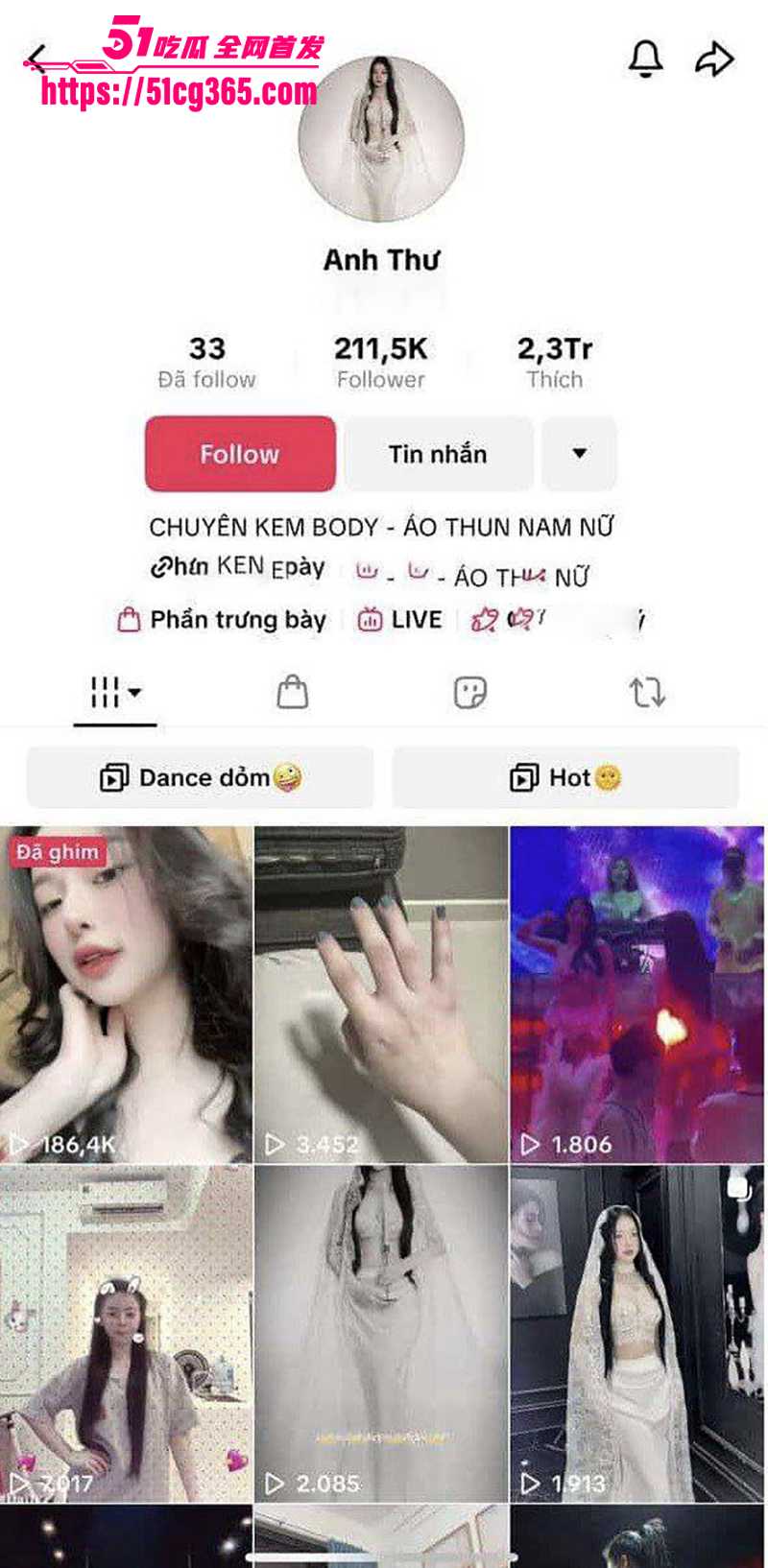 TikTok越南美女网红 AnhThu 直播忽然跳楼 男友出轨绝望中从高楼一跃而下 坠地巨响让人心惊！ - 51吃瓜网-51吃瓜网